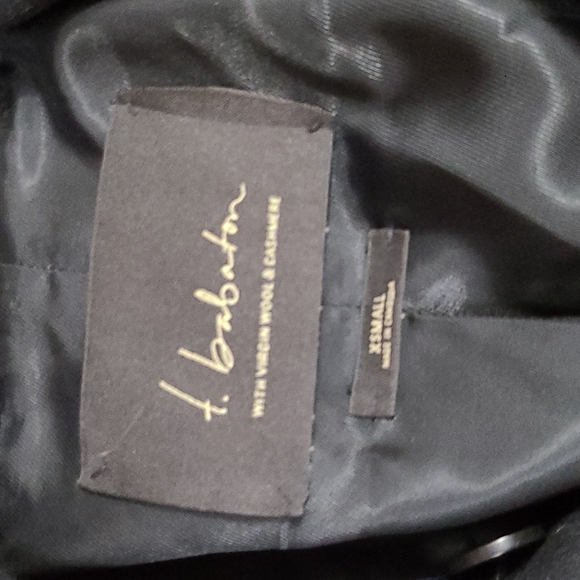 Babaton wool and cashmere double-breasted coat - Picture 2 of 4